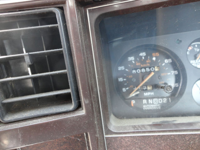 1985 Dark Blue / Light Blue Chevrolet El Camino Standard Cab Pickup