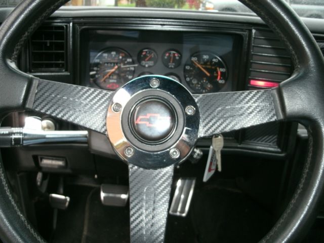 1985 Black/Silver Chevrolet El Camino Pickup