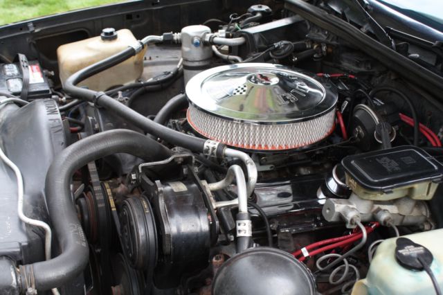1985 black Chevrolet El Camino Cab & Chassis