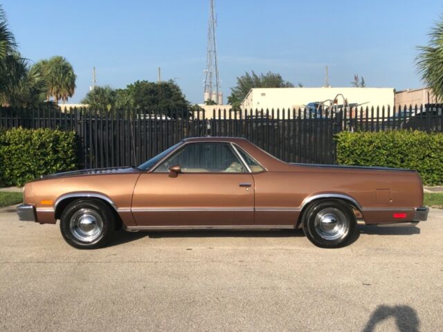 1985 Brown Chevrolet El Camino Pick up  coupe