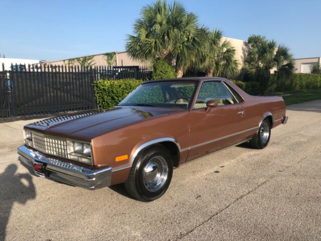1985 Brown Chevrolet El Camino Pick up  coupe