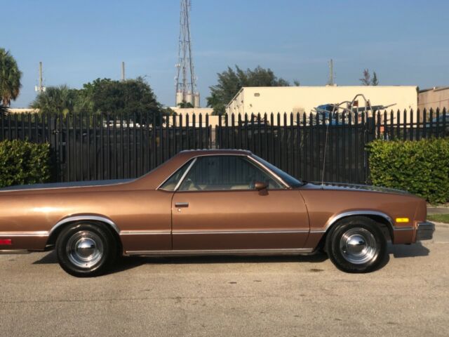 1985 Brown Chevrolet El Camino Pick up  coupe