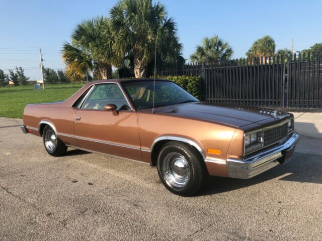 1985 Brown Chevrolet El Camino Pick up  coupe