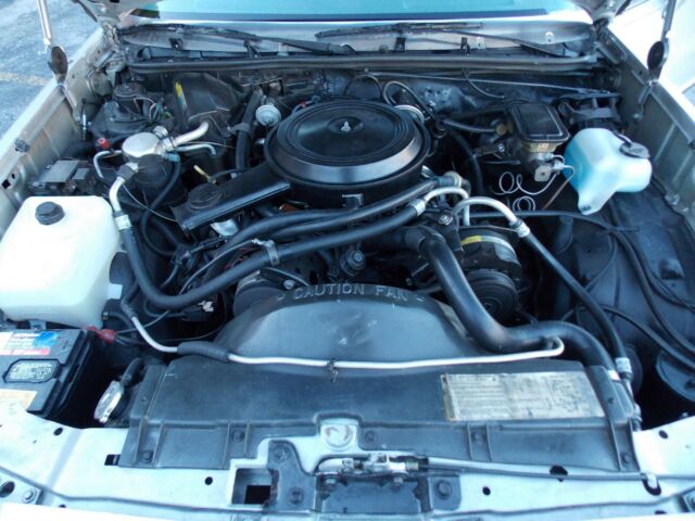 1985 Silver Chevrolet El Camino Coupe