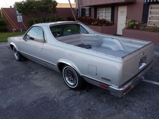 1985 Gray Chevrolet El Camino Extended Crew Cab Pickup