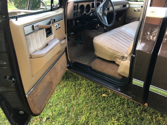 1985 Brown Chevrolet C/K Pickup 1500 Standard Cab Pickup