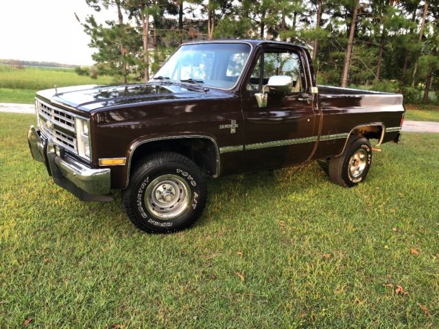 1985 Brown Chevrolet C/K Pickup 1500 Standard Cab Pickup