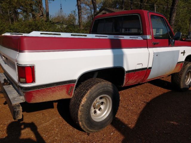 1985 Red Chevrolet C/K Pickup 1500 Standard Cab Pickup