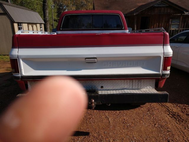 1985 Red Chevrolet C/K Pickup 1500 Standard Cab Pickup