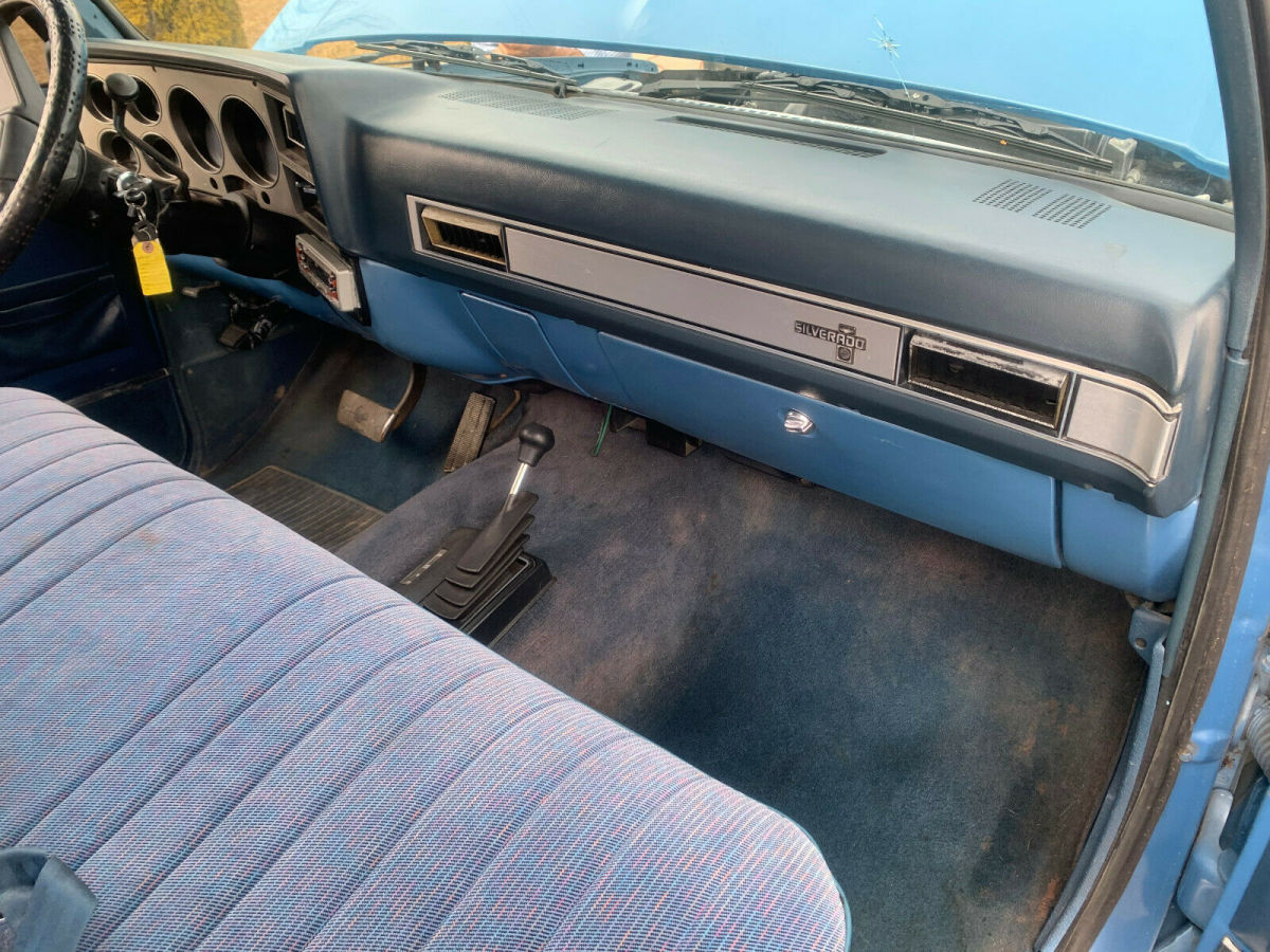 1985 Blue Chevrolet C/K Pickup 1500