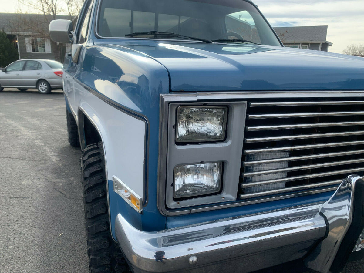 1985 Blue Chevrolet C/K Pickup 1500