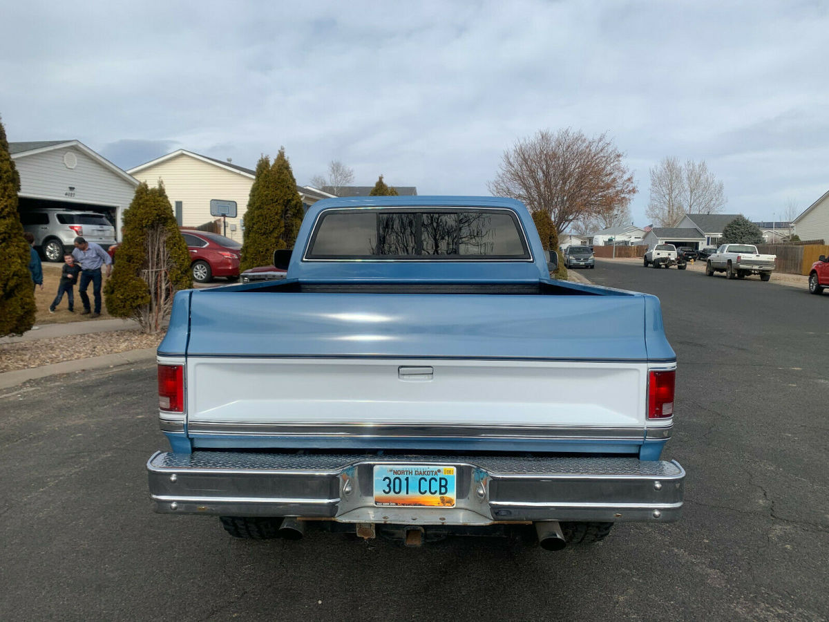 1985 Blue Chevrolet C/K Pickup 1500