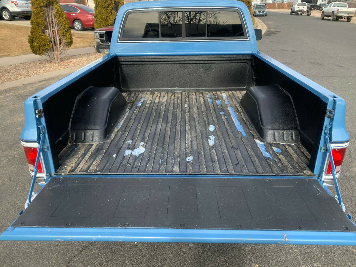 1985 Blue Chevrolet C/K Pickup 1500