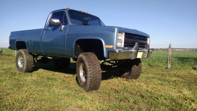 1985 Light Metallic Blue Chevrolet Other Pickups Standard Cab Pickup