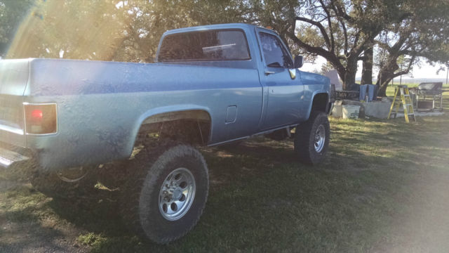 1985 Light Metallic Blue Chevrolet Other Pickups Standard Cab Pickup