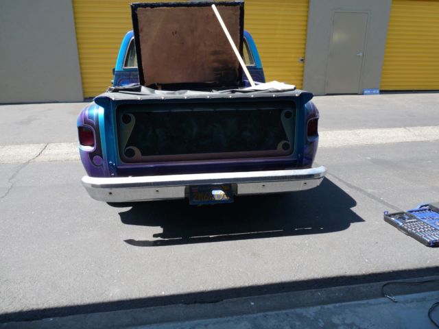 1985 Blue custom Chevrolet C/K Pickup 1500 Standard Cab Pickup