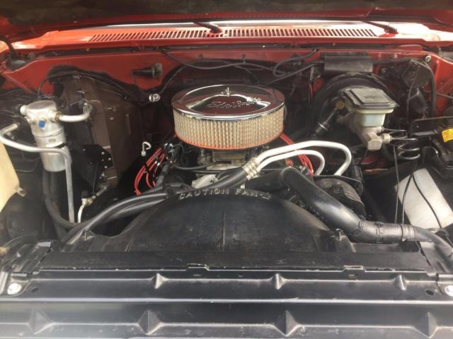 1985 Red Chevrolet C-10 --