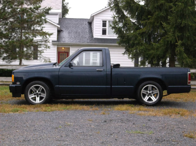 1985 BLUE Chevrolet S-10 SHORT BOX