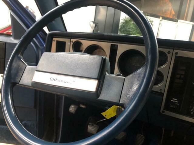 1985 Blue Chevrolet S-10 SUV