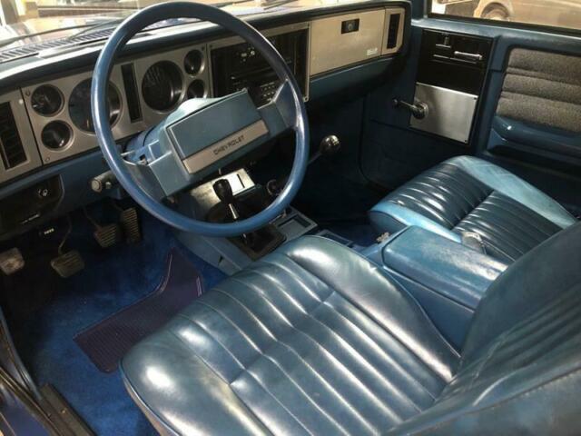1985 Blue Chevrolet S-10 SUV