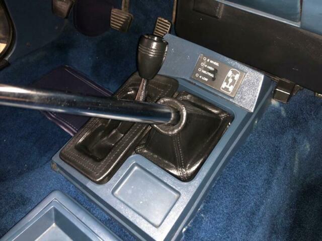 1985 Blue Chevrolet S-10 SUV