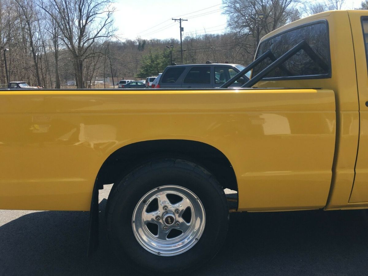 1985 Yellow Chevrolet S-10 Standard Cab Pickup