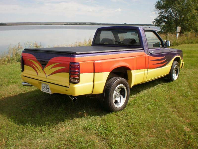 1985 Red Chevrolet S-10 Pickup Truck