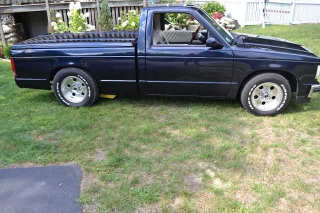1985 Porsche Midnight Blue Chevrolet S-10 Pickup