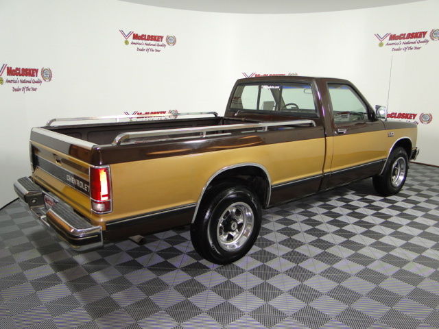 1985 Brown Chevrolet S-10 Single Cab 