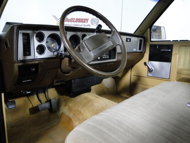 1985 Brown Chevrolet S-10 Single Cab 
