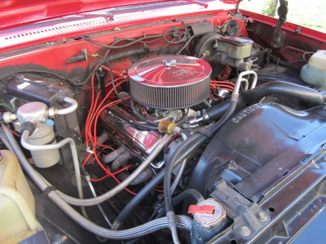 1985 Red Chevrolet C-10