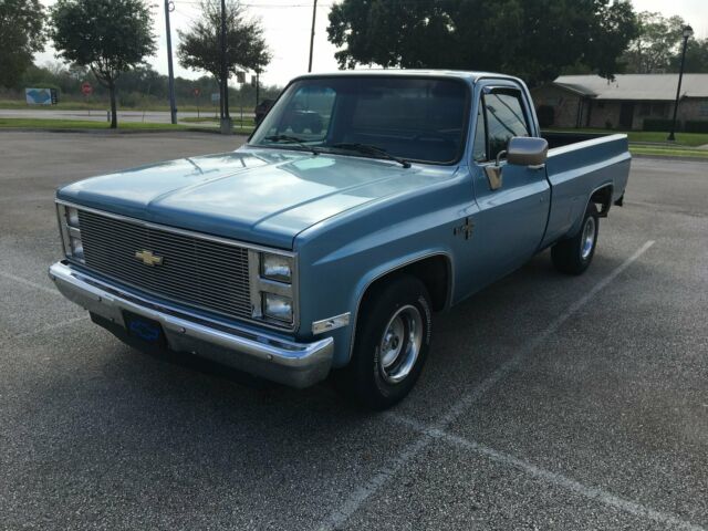 1985 Blue Chevrolet C-10
