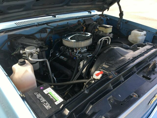 1985 Blue Chevrolet C-10