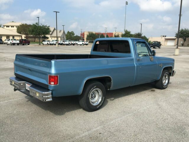 1985 Blue Chevrolet C-10