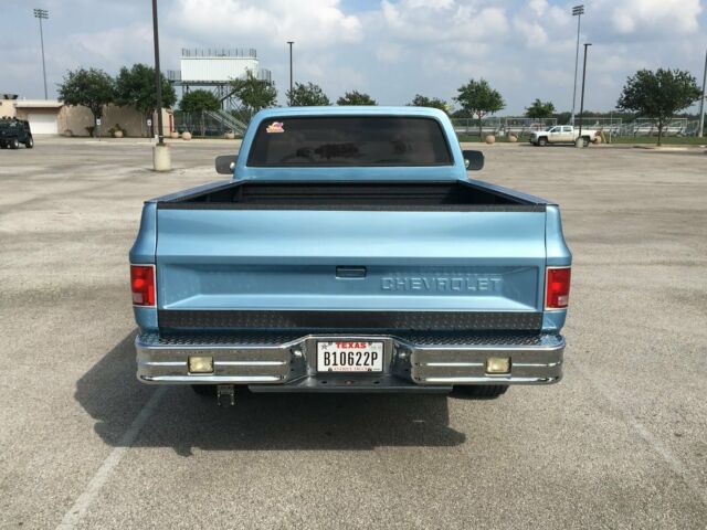 1985 Blue Chevrolet C-10