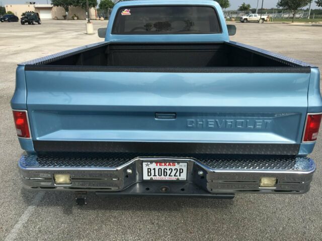 1985 Blue Chevrolet C-10