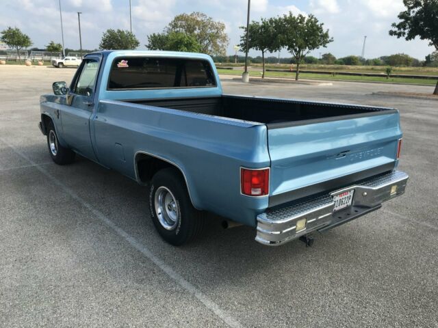 1985 Blue Chevrolet C-10