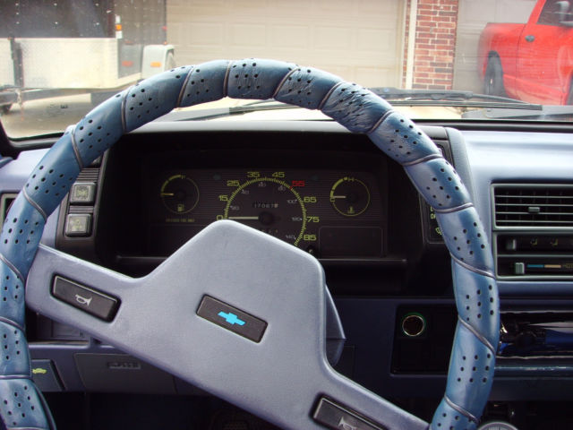 1985 Blue Chevrolet Sprint Hatchback