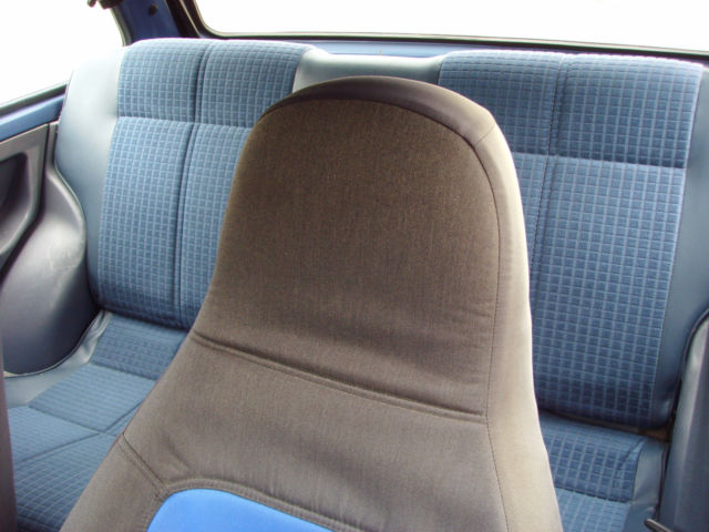 1985 Blue Chevrolet Sprint Hatchback