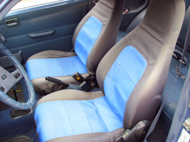 1985 Blue Chevrolet Sprint Hatchback