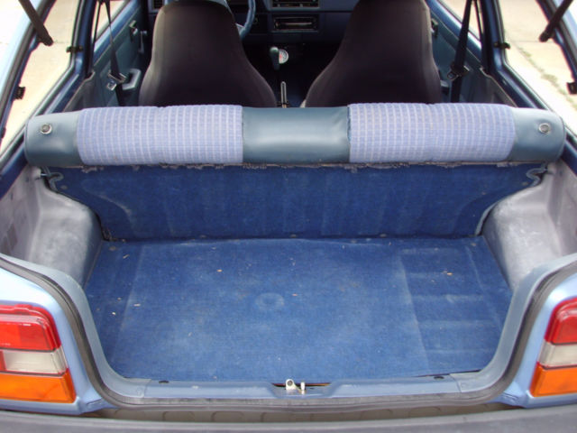 1985 Blue Chevrolet Sprint Hatchback