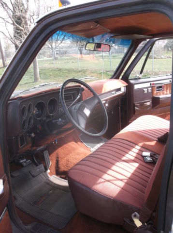 1985 Brown tan Chevrolet C/K Pickup 3500 Standard Cab Pickup