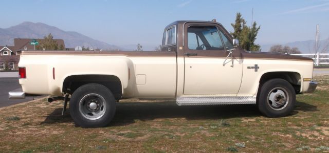1985 Brown tan Chevrolet C/K Pickup 3500 Standard Cab Pickup