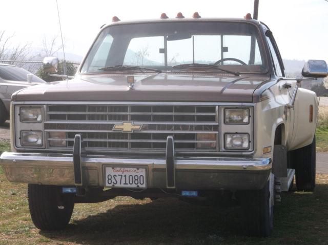 1985 Brown tan Chevrolet C/K Pickup 3500 Standard Cab Pickup