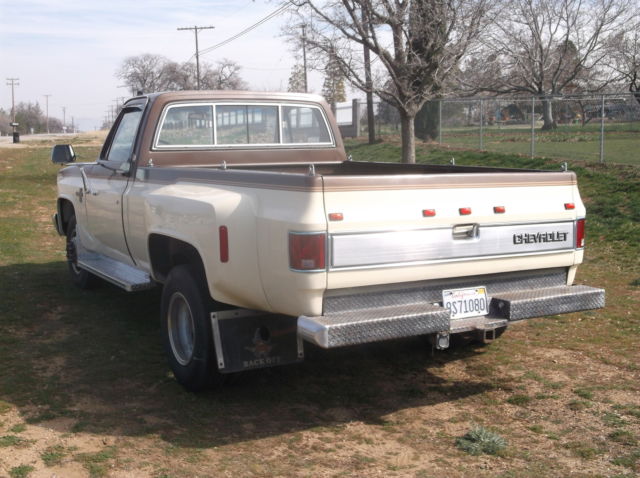 1985 Brown tan Chevrolet C/K Pickup 3500 Standard Cab Pickup