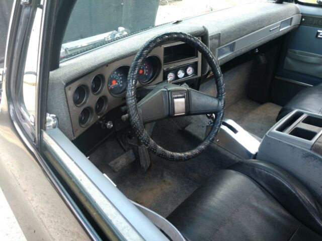 1985 Black Chevrolet C-10 custom regular cab