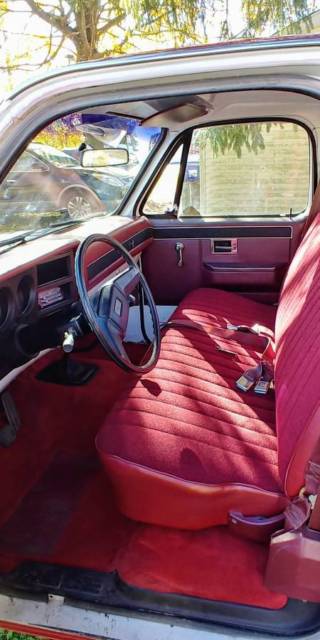 1985 White Chevrolet C-10 Standard Cab Pickup