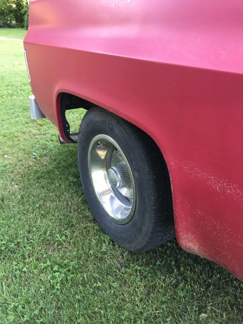 1985 Red Chevrolet C-10 Standard Cab Pickup
