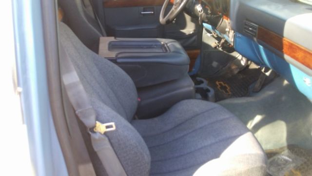 1985 Light Blue, Grey Rally Stripes Chevrolet C-10 Standard Cab Pickup