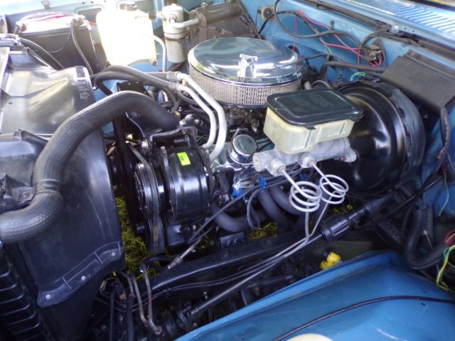 1985 Blue Chevrolet C-10 Short Box